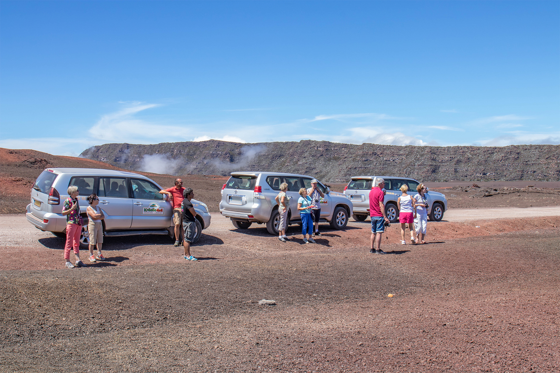 Circuit volcan sud kreolie 4X4